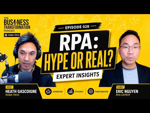 Tien Nguyen – RPA, is it hype or not ? – Listen to what experts have to say. Tien Nguyen – RPA, is it hype or not ? – Listen to what experts have to say.