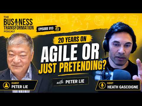 Peter Lie - Agile Manifesto 20yrs on are we really agile or just pretending Peter Lie - Agile Manifesto 20yrs on are we really agile or just pretending